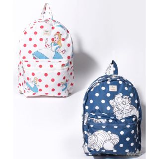 キャスキッドソン(Cath Kidston)のcathkidstonディズニー リバーシブル バックパック フォーリングアリス(リュック/バックパック)