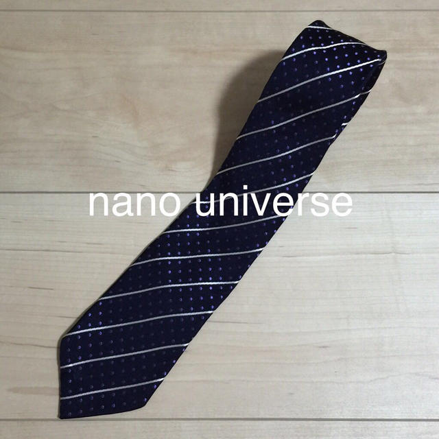 nano・universe(ナノユニバース)のnano universe ネクタイ メンズのファッション小物(ネクタイ)の商品写真