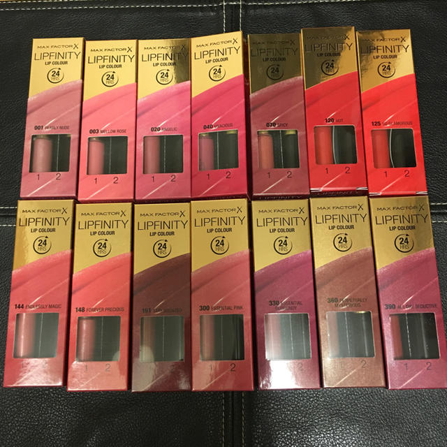 MAXFACTOR(マックスファクター)のMAX  FACTOR LIPFINITY 色々 まとめ買いがお得！ 説明必読！ コスメ/美容のベースメイク/化粧品(口紅)の商品写真