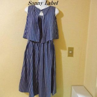 サニーレーベル(Sonny Label)のアーバンリサーチ サニーレーベル♡ストライプサロペット(その他)