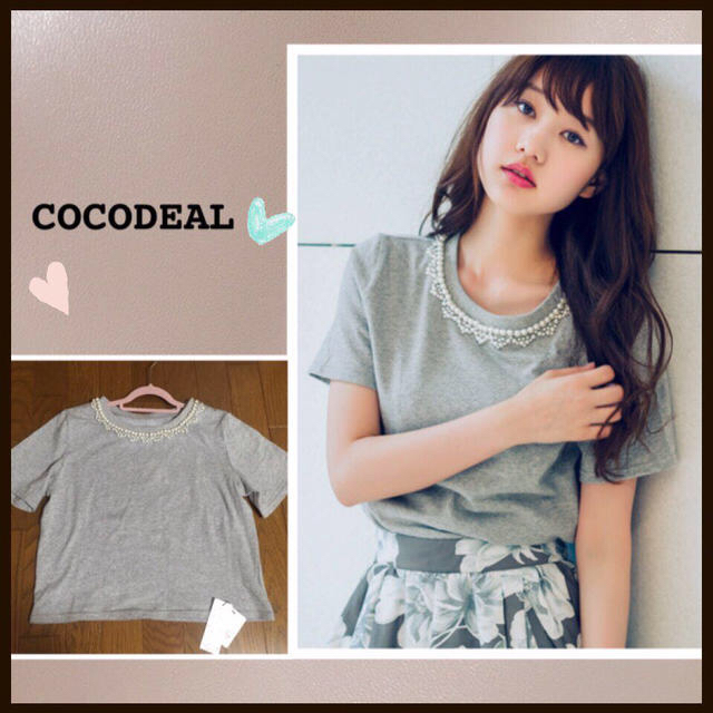 COCO DEAL(ココディール)の今季の完売トップス♡定価6264円！！ レディースのトップス(Tシャツ(半袖/袖なし))の商品写真