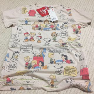 スヌーピー(SNOOPY)のUNIQLO スヌーピーTシャツ(Tシャツ(半袖/袖なし))