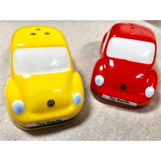 【非売品】Volkswagen ソルト＆ペッパー入れ(収納/キッチン雑貨)