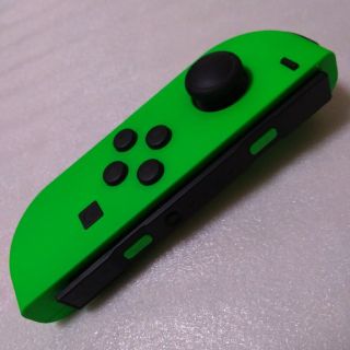 ニンテンドースイッチ(Nintendo Switch)のごんた様専用　ジョイコン左ネオングリーンと右ネオンブルー　修理品(家庭用ゲーム機本体)