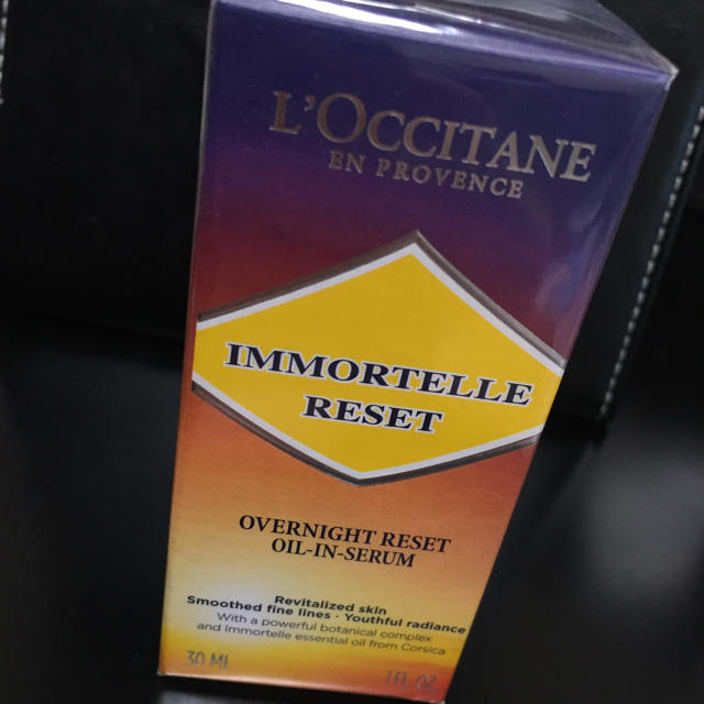 L'OCCITANE(ロクシタン)の✨ロクシタン✨イモーテル オーバーナイトリセットセラム 30ml 新品未開封✨ コスメ/美容のスキンケア/基礎化粧品(美容液)の商品写真