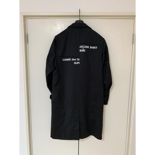 Supreme(シュプリーム)のSupreme × comme des garcons over coat M メンズのジャケット/アウター(チェスターコート)の商品写真