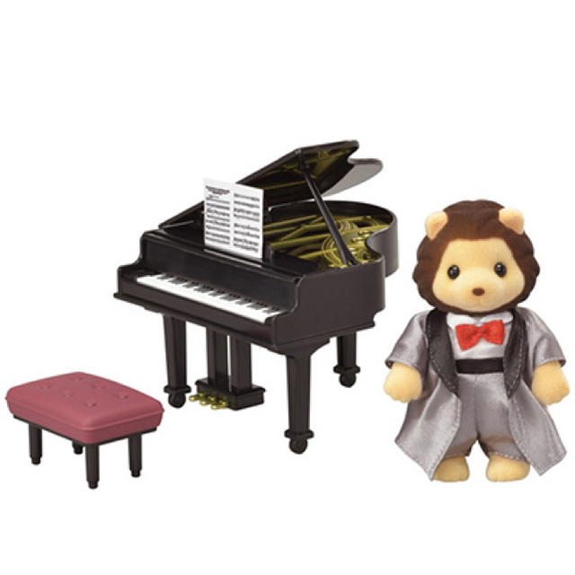 ★新品★ シルバニアファミリー  街の音楽会セット-グランドピアノ- エンタメ/ホビーのおもちゃ/ぬいぐるみ(キャラクターグッズ)の商品写真