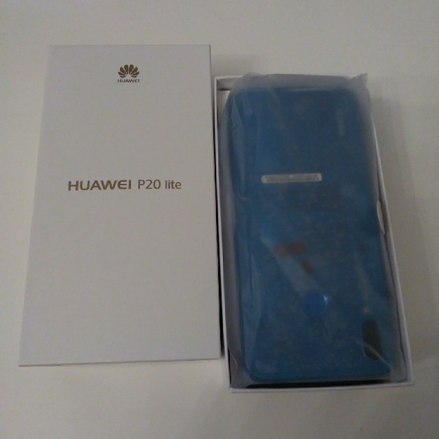 スマホ/家電/カメラUQ 版 HUAWEI P20 lite SIMフリー 32GB クラインブルー