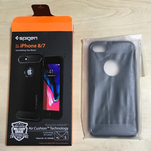 Spigen(シュピゲン)のspigen iPhone8/7 ラギッドアーマー RUGGED ARMOR スマホ/家電/カメラのスマホアクセサリー(iPhoneケース)の商品写真