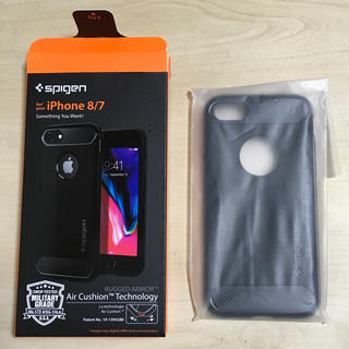 シュピゲン(Spigen)のspigen iPhone8/7 ラギッドアーマー RUGGED ARMOR(iPhoneケース)