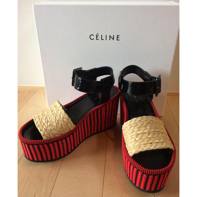 celine(セリーヌ)のCELINE☆厚底サンダル レディースの靴/シューズ(サンダル)の商品写真