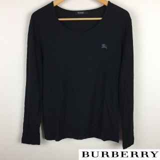 バーバリーブラックレーベル(BURBERRY BLACK LABEL)の美品 BURBERRY BLACK LABEL 長袖カットソー ブロックチェック(Tシャツ/カットソー(七分/長袖))