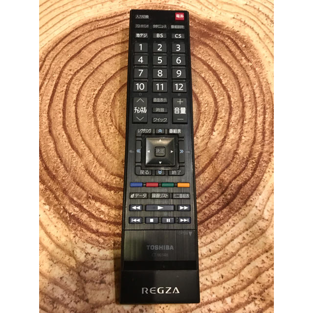 東芝(トウシバ)のTOSHIBA CT-90348 液晶テレビリモコン スマホ/家電/カメラのテレビ/映像機器(その他)の商品写真