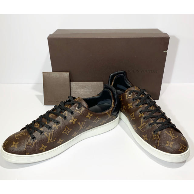 大人気 VUITTON LOUIS - フロントローラインモノグラムスニーカー 定価