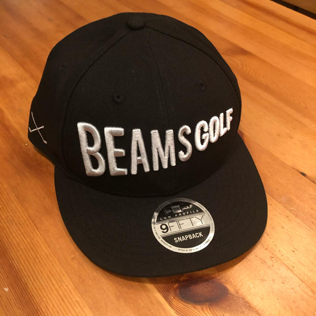 スポーツ/アウトドアNEW ERA×BEAMS GOLF/9FIFTYLP フラットバイザーキャップ