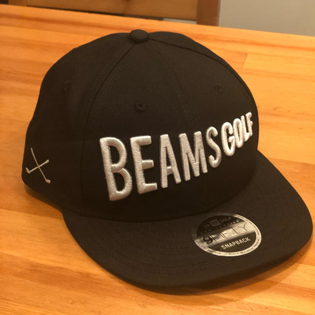 NEW ERA×BEAMS GOLF/9FIFTYLP フラットバイザーキャップ