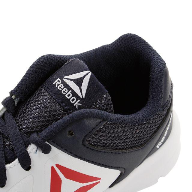 Reebok(リーボック)のReebok ラッシュランナー 21.0cm 白 ホワイト 紺 リーボック キッズ/ベビー/マタニティのキッズ靴/シューズ(15cm~)(スニーカー)の商品写真