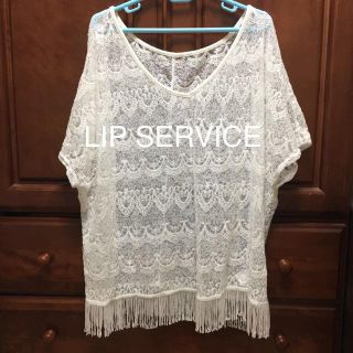 リップサービス(LIP SERVICE)のレースチュニック(チュニック)