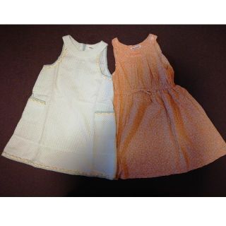 ポンポネット(pom ponette)の【2点セット】●ポンポネット ワンピース size110 (ワンピース)