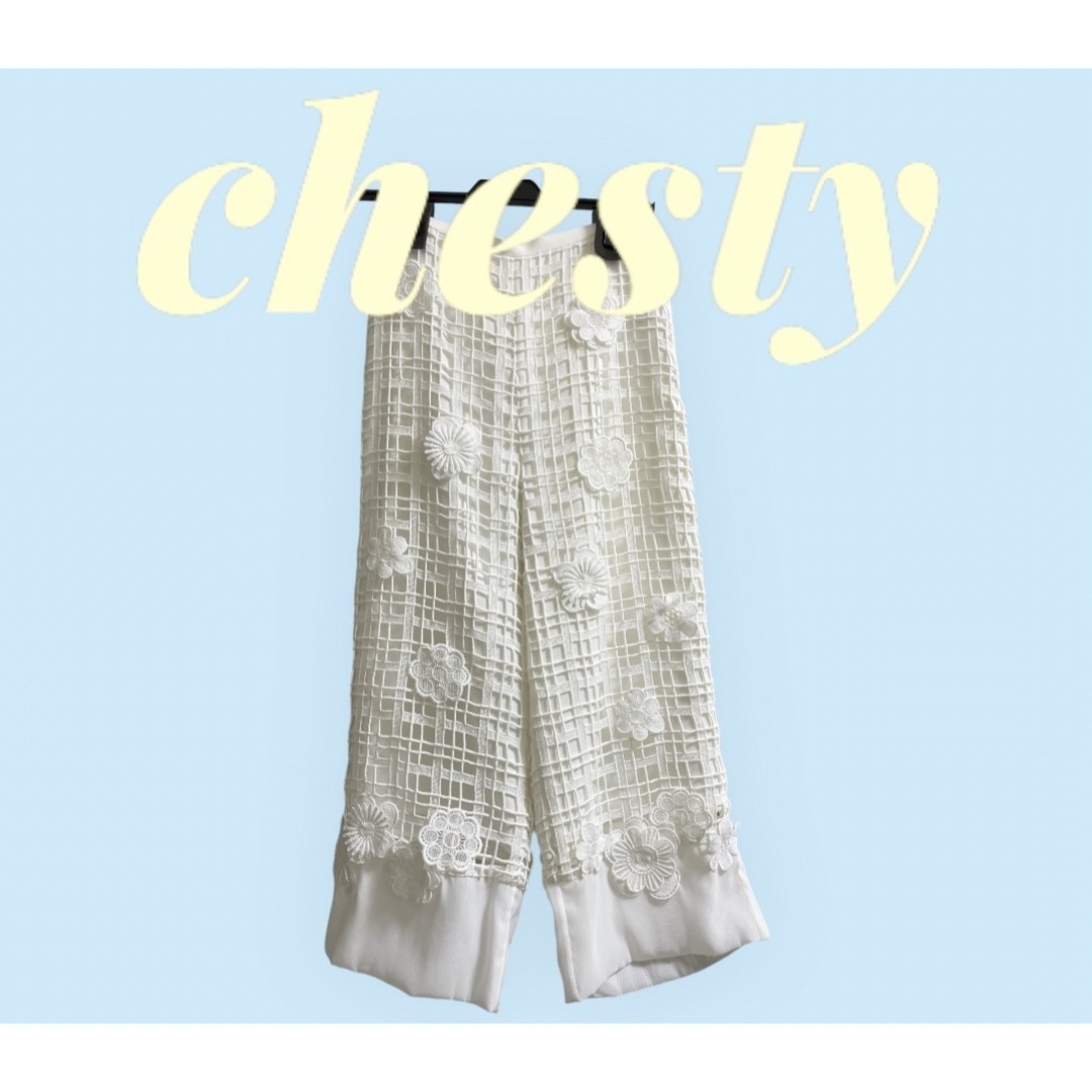 chesty Flower Lace Pants チェスティ　パンツチェスティ