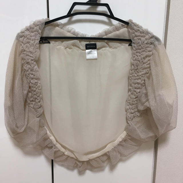 MELROSE(メルローズ)のベリー様 専用☆メルローズ ボレロ 着用一回☆ レディースのトップス(ボレロ)の商品写真