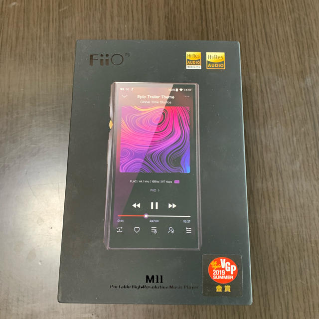 【ほぼ新品】fiio m11   micro sdカード 64GB 2枚付き！！