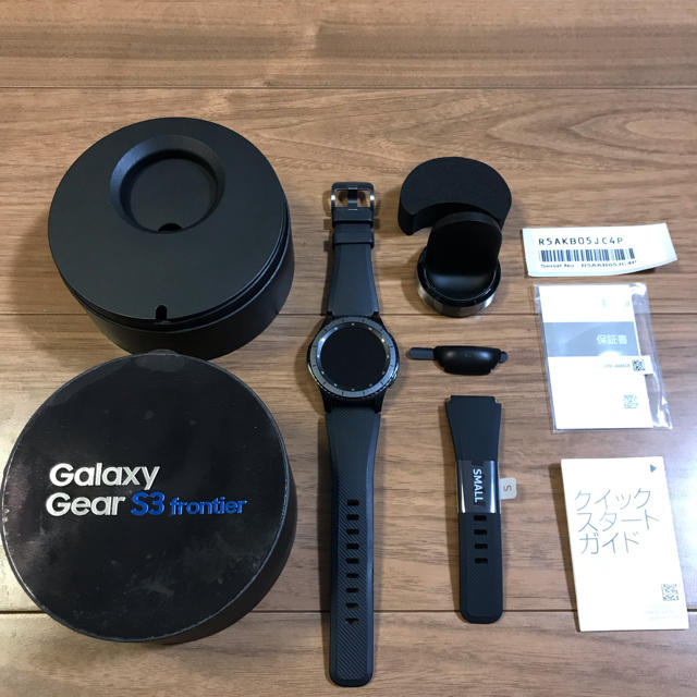 SAMSUNG(サムスン)のGalaxy Gear S3 frontier スマホ/家電/カメラのスマートフォン/携帯電話(その他)の商品写真