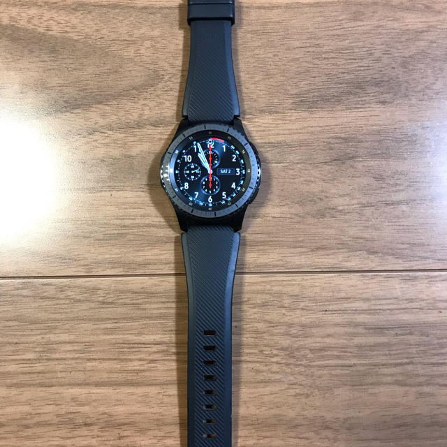 SAMSUNG(サムスン)のGalaxy Gear S3 frontier スマホ/家電/カメラのスマートフォン/携帯電話(その他)の商品写真