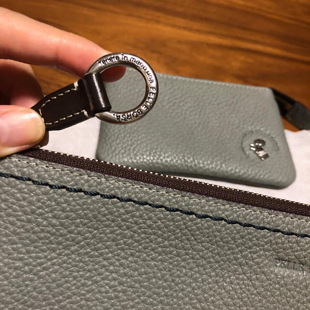 PELLE BORSA(ペレボルサ)の【かのん様専用】ペレボルサ L字ファスナー長財布 小銭入れ レディースのファッション小物(財布)の商品写真