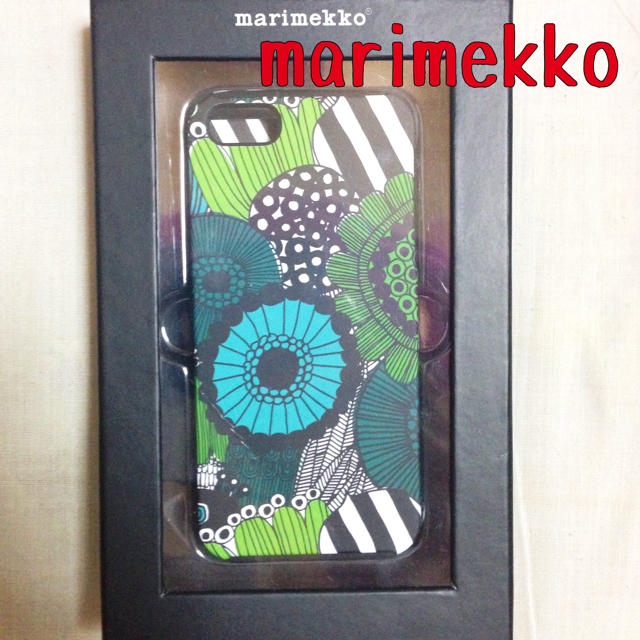 marimekko(マリメッコ)のマリメッコ＊iPhone5ケース＊新品 スマホ/家電/カメラのスマホアクセサリー(モバイルケース/カバー)の商品写真