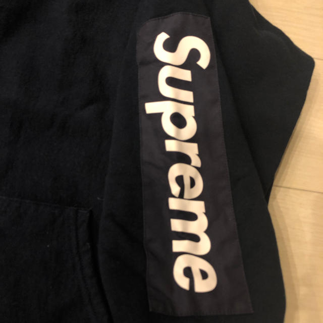 Sleeve Patch Hooded Sweatshirt Box Logo