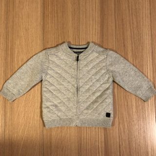 ザラ(ZARA)のZARA  長袖ニットカーディガン  80cm(カーディガン/ボレロ)