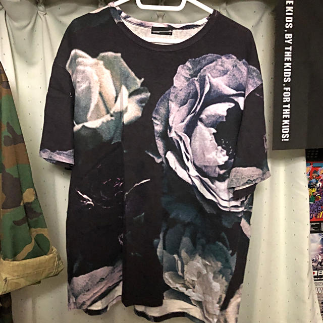 LAD MUSICIAN 花柄 ビッグTシャツトップス