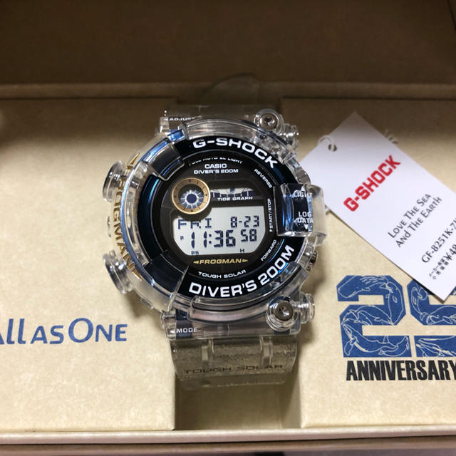 新品未使用 CASIO G-SHOCK FROGMAN GF-8251K-7JR