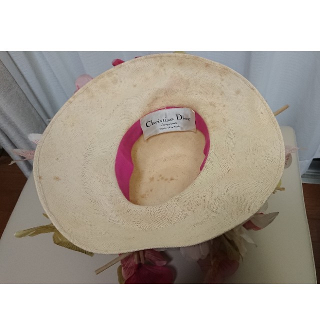 なので Christian Dior - 50~60s vintage Christian Dior flower hat
