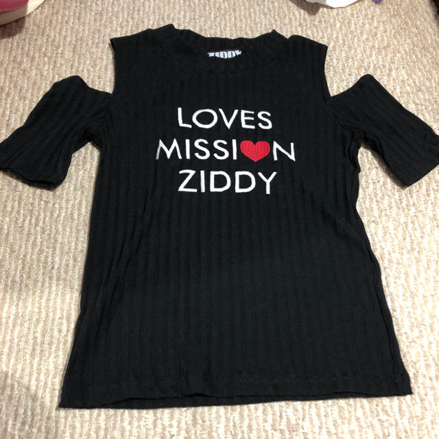 ZIDDY(ジディー)の肩出しTシャツ キッズ/ベビー/マタニティのキッズ服女の子用(90cm~)(Tシャツ/カットソー)の商品写真