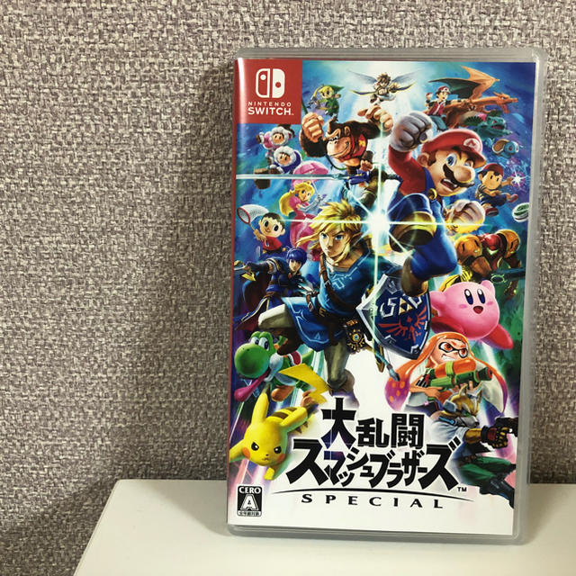 Nintendo Switch(ニンテンドースイッチ)のNintendo Switch ニンテンドースイッチ 大乱闘スマッシュブラザーズ エンタメ/ホビーのゲームソフト/ゲーム機本体(家庭用ゲームソフト)の商品写真