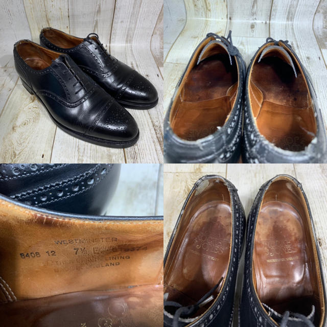 Crockett&Jones(クロケットアンドジョーンズ)のクロケットアンドジョーンズ セミブローグ UK7H 26cm メンズの靴/シューズ(ドレス/ビジネス)の商品写真