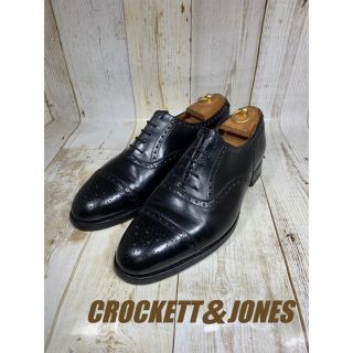 クロケットアンドジョーンズ(Crockett&Jones)のクロケットアンドジョーンズ セミブローグ UK7H 26cm(ドレス/ビジネス)