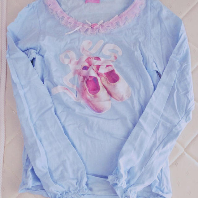 NILE PERCH(ナイルパーチ)の♡バレエシューズトップス♡ レディースのトップス(Tシャツ(長袖/七分))の商品写真