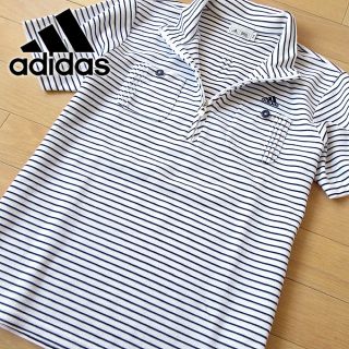 アディダス(adidas)の超美品 Mサイズ アディダス ゴルフ レディース 半袖カットソー(ウエア)