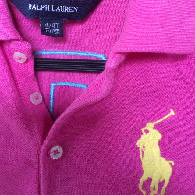 POLO RALPH LAUREN(ポロラルフローレン)のポロ ラルフローレン シャツ 110 キッズ/ベビー/マタニティのキッズ服女の子用(90cm~)(Tシャツ/カットソー)の商品写真