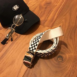 ベルシュカ(Bershka)のチェッカー柄BELT☀︎ガチャベルト✡︎(ベルト)