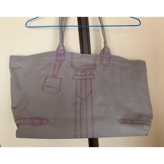 ルートート(ROOTOTE)のROOTOTE  ルートート  綿グレー  トートバッグ(マザーズバッグ)