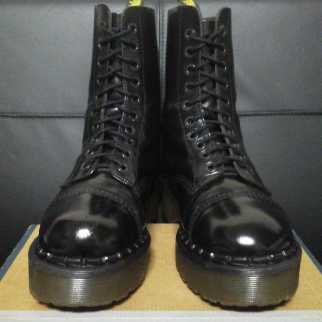 国内在庫】 【専用】Dr.Martens 英国製 クレイジーボム UK7 厚底 10