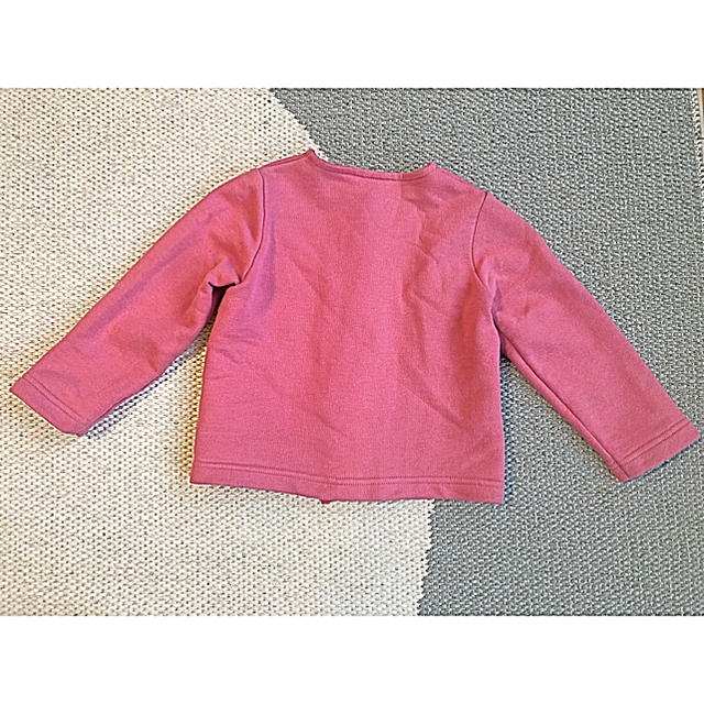 PETIT BATEAU(プチバトー)のプチバトー カーディガン カットソー トップス プルオーバー  子供 キッズ キッズ/ベビー/マタニティのキッズ服女の子用(90cm~)(カーディガン)の商品写真