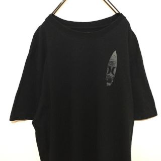 ハーレー(Hurley)のHurley ハーレー 半袖 Tシャツ 黒 M ビッグ プリント ロゴ 古着(Tシャツ/カットソー(半袖/袖なし))