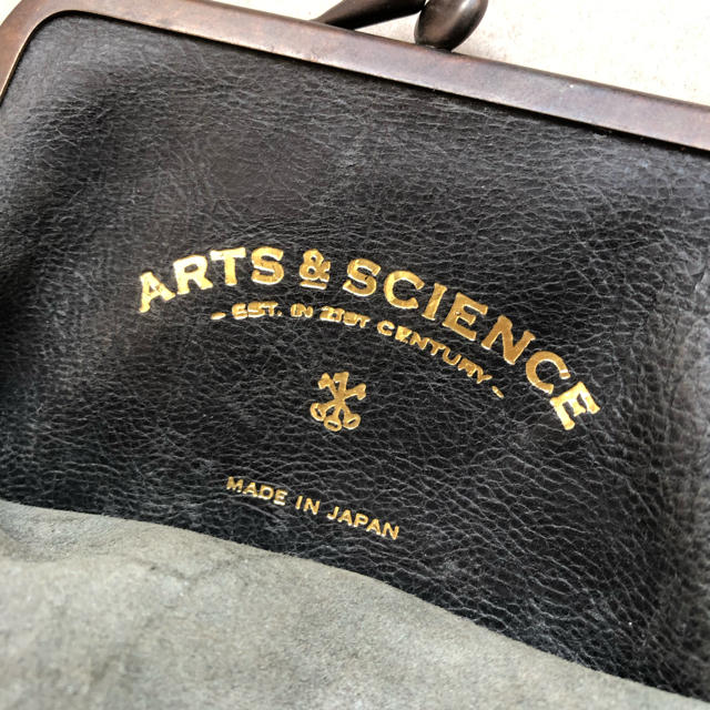 即納最大半額 【未使用】ARTS&SCIENCE Triplegama purse 3連がま口