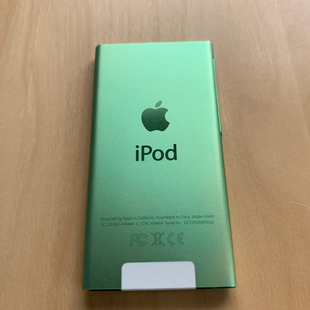 ipod  nano 第７世代 グリーン 本体のみ 1