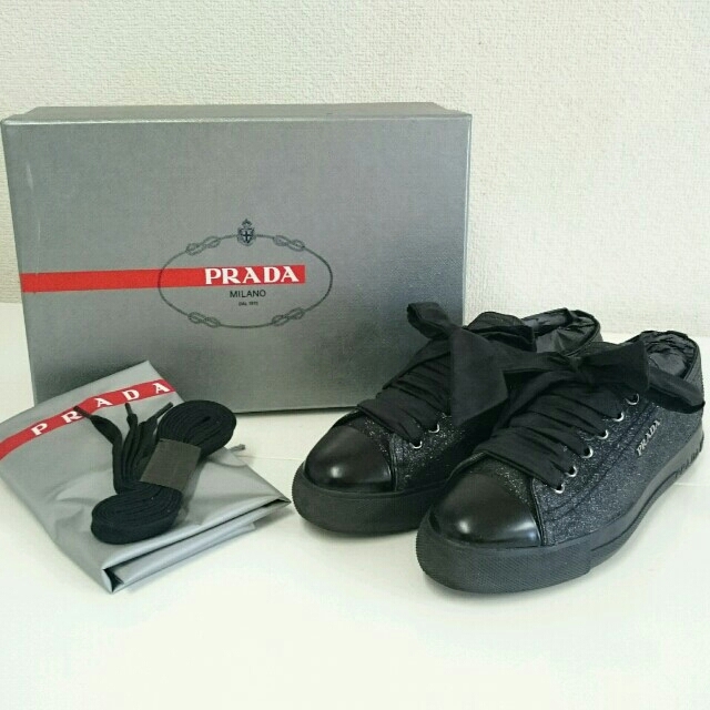 PRADA(プラダ)の人気♥PRADAラメ☆スニーカー レディースの靴/シューズ(スニーカー)の商品写真